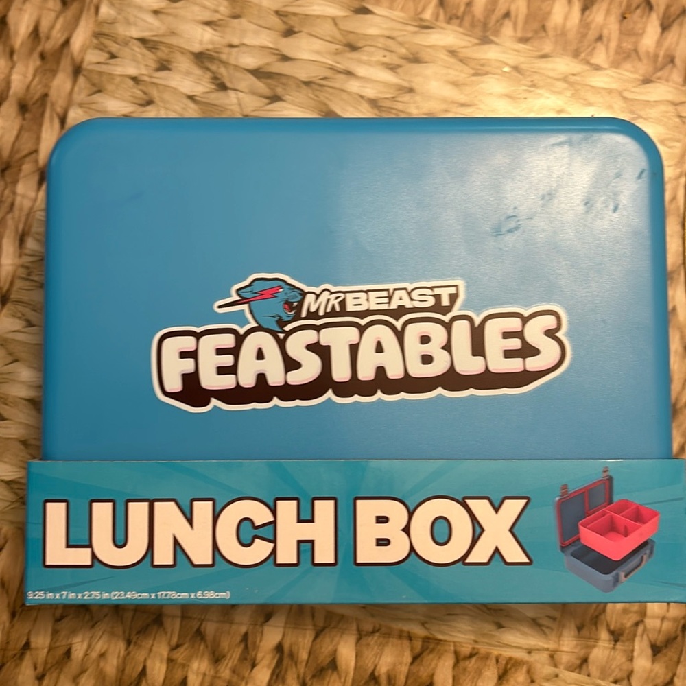 MrBeast Feastables Lunch Box !